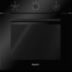 كيتشن برو - فرن كهرباء -60 سم- اسود – 4 وظائف –ايطالى 3 مفاتيح للتحكم - مروحة تبريد - شوايه دجاج - زجاج دبل - KP604B/EL-M