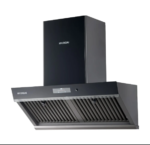 شفاط هيونداي HYUNDAI - حرف تي مائل قوه 1500م/3 - H انتلجنت يعمل بالذكاء الاصطناعي بالاوامر الصوتيه باللمس بالاشاره - فلاتر شرائح استيل ثلاثيه معمره صحن تجميع الزيوت 90 سم - HY-06(1500)