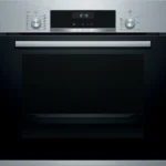 بوش - فرن بلت إن – 60 سم، 8 وظائف، 66 لتر، فولاذ مقاوم للصدأ، تنظيف EcoClean، وظيفة البخار المضاف، سلسلة 6 - HIJ557YS0M
