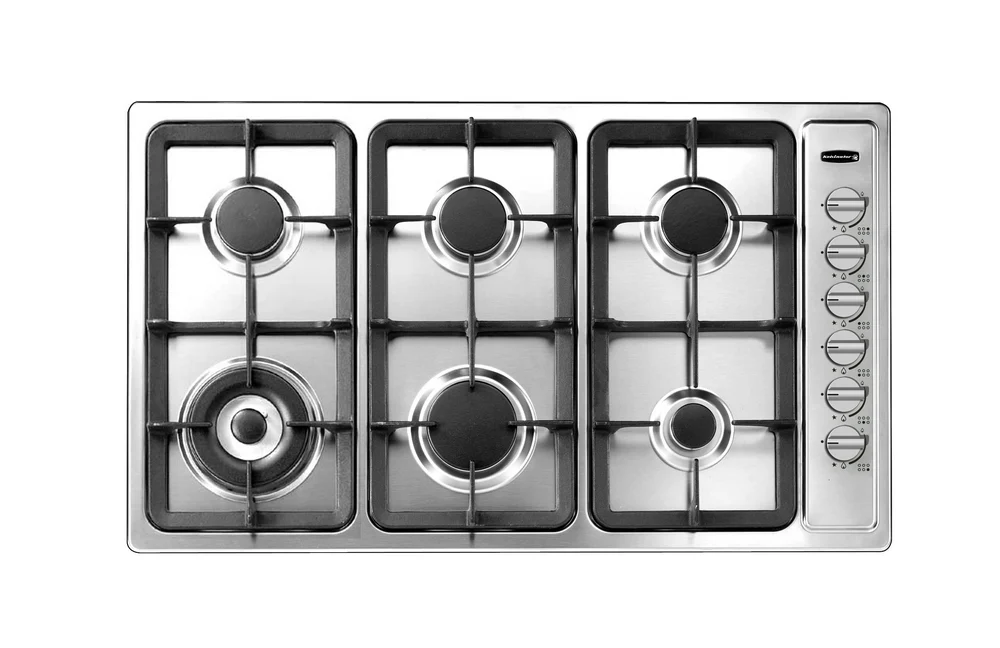 1697896715686364079_56477.webp كلفنيتور - سطح بلت ان غاز 6 عيون 90 سم مفاتيح جانبيه - KRBH-ASCLTPO-196/X - الصورة 1