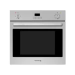 كلفنيتور - فرن بلت ان كهرباء 9 وظائف 60 سم 61 لتر استيل مزود بمروحة صناعة ايطالي -  KRBO-E9TDTLT-1661/X