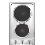 كلفنيتور - سطح بلت ان كهرباء 2 عين بمؤقت 30 سم استيل 3500 واط كهرباء -  KRBH-AFH2RD-132/XT