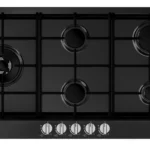 كلفنيتور - سطح بلت ان 5 عيون غاز 90 سم اسود (ايطالي) KH-G90-5BTL-KFSC