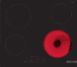 بوش - موقد كهربائي سيراميك 60 سم – 4 مناطق طهي – أسود – PKE611FB2M