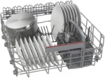 ⁦بوش - غسالة صحون قائمة بذاتها بعرض 60 سم - فتح تلقائي للباب - نظام التجفيف Heat exchanger + drying assist - عدد البرامج 6 – سيلفر إينوكس مقاوم لبصمات الأصابع - SMS4ECI26M⁩ - الصورة ⁦7⁩