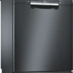 بوش - غسالة صحون قائمة بذاتها بعرض 60 سم عدد البرامج 6 - نظام التجفيف مبادل حراري – إينوكس أسود مقاوم لبصمات الأصابع - SMS4HMC65M