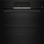 بوش - فرن بلت إن – 60×60 سم، 12 وظيفة، 66 لتر، أسود، تنظيف EcoClean، تحكم ذكي، سلسلة 6 - HBJ559EB6M