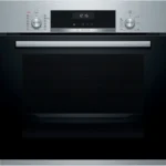 بوش - فرن بلت إن – 60 سم، 10 وظائف، 66 لتر، فولاذ مقاوم للصدأ، تنظيف EcoClean، وظيفة البخار المضاف، سلسلة 6 - HIJ557YS3M