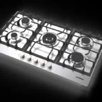 هيونداي - سطح 5 شعلات غاز (شعلة ثلاثيه) شبك من المعدن (ثقيل) خاصية الاشعال الذاتي صمام أمان كامل - مفاتيح للتحكم أمامية - HY-TG90SF