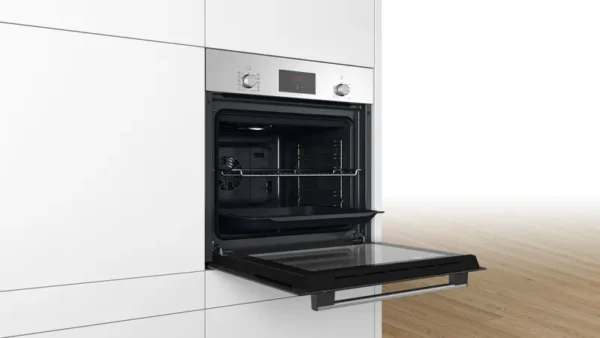 ⁦بوش - فرن بلت إن كهربائي 66 لتر – 60 سم – ستانلس ستيل – HBF512BS1M⁩ - الصورة ⁦5⁩
