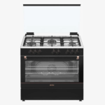 سيمفر - فرن فري ستاند اسود روز قولد 90*60 سم 5 عيون - SMF-F 9502SGWIL-SMF01