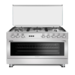 بومبي - فرن غاز 5 شعلات (2 عين شعلة ثنائية- 1 عين شعلة ثلاثية) •جميع الشعلات صناعة ايطالية •شبك حديد ثقيل •غطاء زجاج ﻿•إشعال ذاتي •سعة الفرن 110 لتر •شواية الدجاج •لمبة داخلية •عدد 2 مراوح لتوزيع الحرارة •مروحة تبريد •صمام امان - P90G3FT