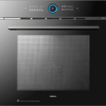 روبام ROBAM - فرن احترافي مدمج 60 سم باللون الأسود بمراوح مزدوجة ودرجتان حرارة مختلفه في نفس الفرن موديل ‏ RQ335