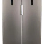 ثلاجه +فريزر ١٢٠ سم سلفر NO FROST   ثلاجه +فريزر ١٢٠ سم  سلفر  سعه الثلاجه ٣٤٠ لتر  سعه الفريزر ٢٥٨ لتر  -  HY-FS259-RS340