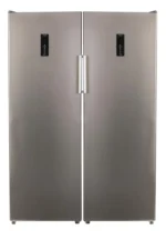 ثلاجه +فريزر ١٢٠ سم سلفر NO FROST   ثلاجه +فريزر ١٢٠ سم  سلفر  سعه الثلاجه ٣٤٠ لتر  سعه الفريزر ٢٥٨ لتر  -  HY-FS259-RS340