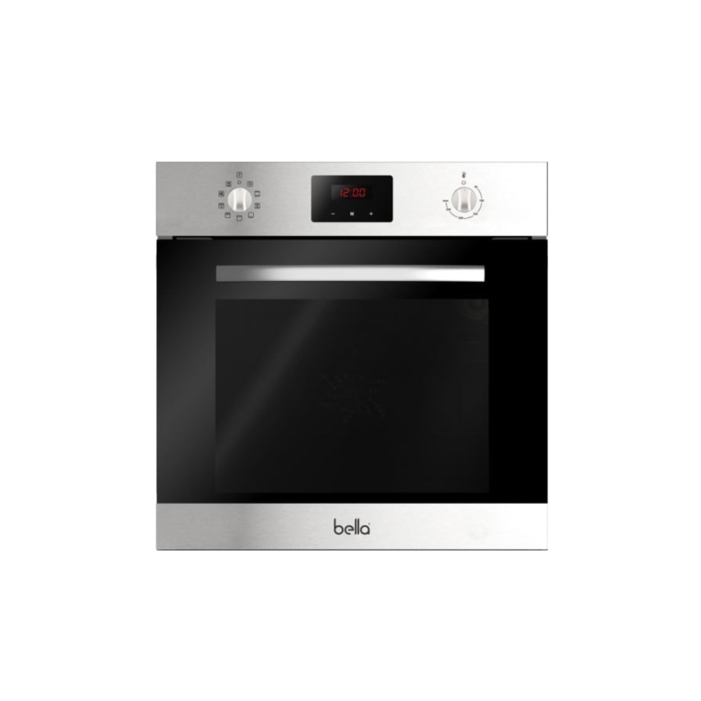 3a58dfec-d213-4a02-bf50-bbb7ec3bf221-1000x1000-ueSKVWidrs5dttGy1A2jlTrT8hZEny2sQtVBT0HY.webp بيلا - فرن 60 سم كهرباء 9 وظائف للطهي - B690EDS - الصورة 1