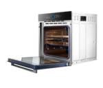 ⁦روبام ROBAM - فرن احترافي مدمج 60 سم باللون الأسود بمراوح مزدوجة ودرجتان حرارة مختلفه في نفس الفرن موديل ‏ RQ335⁩ - الصورة ⁦5⁩