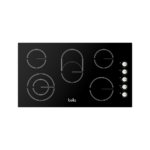 بيلا - سطح 90 سم 5 عين كهرباء سيراميك 2 عين دبل التحكم بالمفتاح - B90VR5KE