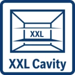 ⁦بوش - موقد غاز كوكرز مع فرن بلون أسود ومساحة كبيرة جدًا بسطح زجاجي أنيق وأداء عالي بتصميم سهل الاستخدام - HJY5G7Q69M⁩ - الصورة ⁦5⁩