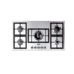 منقيتي - 5 شعلات غاز ( 4 منفصلة، 1 دبل )  إشعال إلكتروني أمان كامل حديد ثقيل بلد المنشأ : إيطاليا - 11-4G+1C3/12XSH1