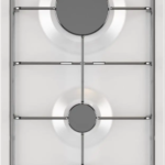 كيتشن برو - سطح 2 شعلات غاز استيل – شبك اينامل الصناعة : ايطالى رقم الموديل : KP302/GA