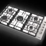 هيونداي - سطح 5 شعلات غاز (شعلة ثلاثيه) شبك من المعدن (ثقيل) خاصية الاشعال الذاتي صمام أمان كامل - مفاتيح للتحكم جانبية - HY-TG90SL