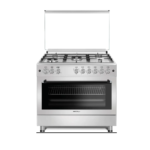 ماستر جاز فرن 5 شعلات غاز 90 إشعال فوق وتحت مع بعض - MGF9S50GF-HIXO