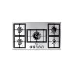 فولجور - سطح 5 شعلات غاز ( 4 منفصلة، 1 دبل )  إشعال إلكتروني أمان كامل حديد ثقيل بلد المنشأ : إيطاليا - 11-FULA901