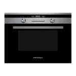 ماستر جاز - ميكرويف بلت ان - 60 * 45 سم - السعة 44 لتر - 8 برامج بالقائمة - 5 مستويات للطاقة - شاشة عرض LED - اذابة بالوقت/بالوزن - برنامج الشواية - مروحة توزيع الحرارة - تشغيل سريع 30 ثانية - MGMIC44