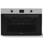 هيونداي - فرن كهربائي 90 * 60 سم ديجيتال سلفر- 9 وظائف تذويب الاطعمة المجمده - تايمر ضبط وقت الطبخ - باب الفرن مزود بثلاث طبقات زجاج - 1 مروحة تبريد داخلية + 2 مروحة توزيع حرارة - اشعال ذاتي - HY-A9SGF3