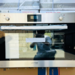 كالفرِدو سوبر شيف - فرن مدمج 8 وظائف كهرباء - 90 سم - 2 مفاتيح للتحكم مع شاشة ديجيتال - مروحتين لتوزيع الحرارة + مروحة تبريد داخلية - SC995 E8NM