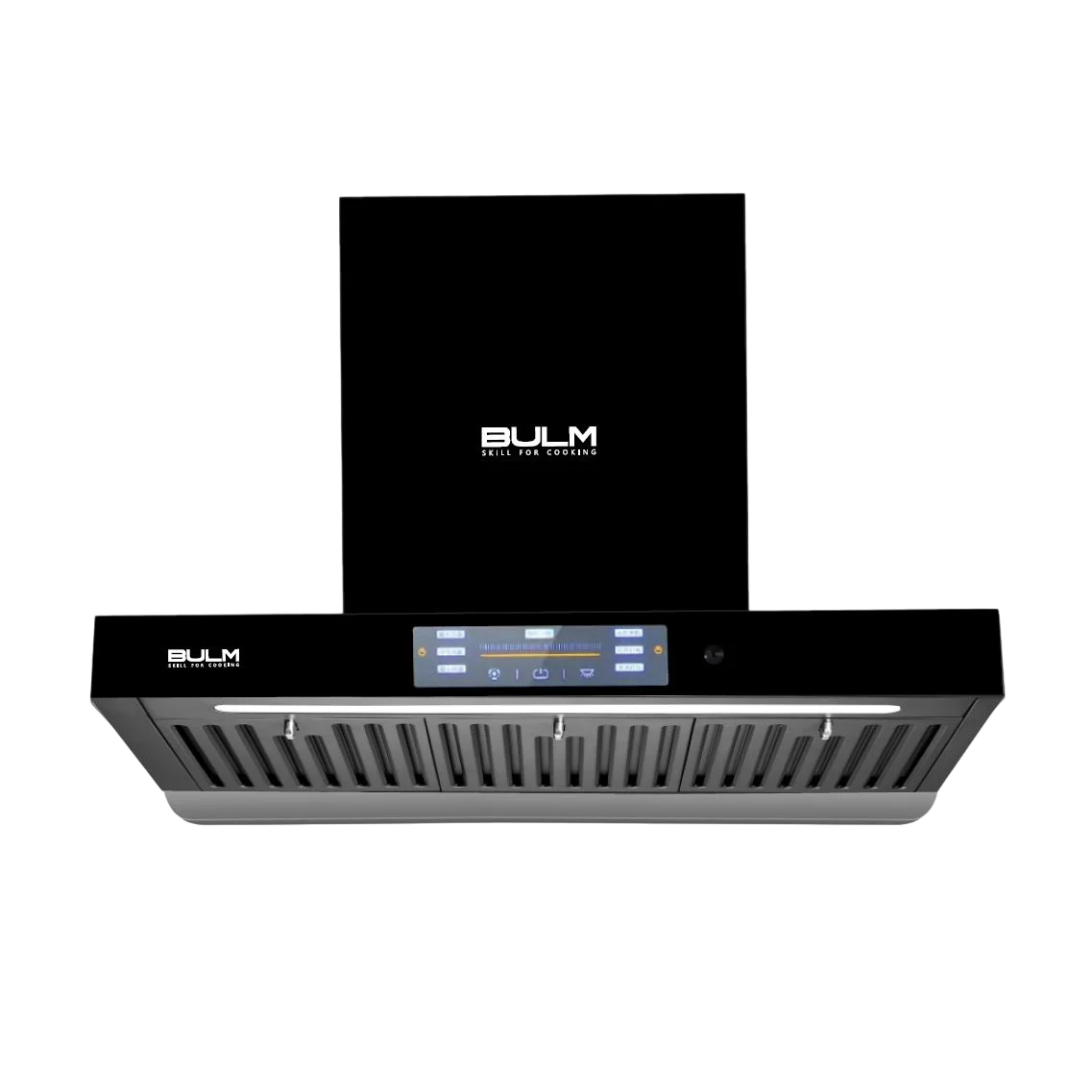 AI-TECH-BLACK بولم شفاط حرف تي أسود 90 سم قوة 1050م3/س تحكم بالمس - AI TECH BLACK - الصورة 1