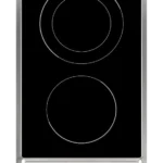 بولم - سطح بلت ان 2 شعلات كهرباء سيراميك 30 سم تحكم بالمفاتيح تكنولوجيا ايطالية - B30-050X