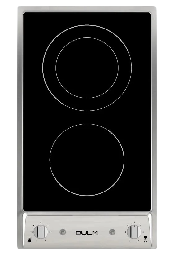 B30-050X.webp بولم - سطح بلت ان 2 شعلات كهرباء سيراميك 30 سم تحكم بالمفاتيح تكنولوجيا ايطالية - B30-050X - الصورة 1