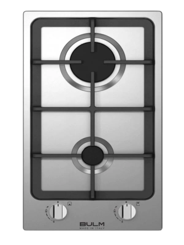 B35-200X.webp بولم - سطح بلت ان 2 شعلات غاز 30 سم شبك ثقيل صناعة ايطالية 60 سم - B35-200X - الصورة 1