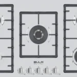 بولم - سطح بلت ان 5 شعلات غاز منها شعلة مزدوجة في الوسط صناعة ايطالية 90 سم - B95-902X