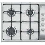 بولم - سطح بلت ان 4 شعلات غاز دعامات أواني من الحديد القابل للغسيل بغسالة الصحون صناعة ايطالية 60 سم