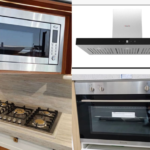 بكج أجهزة مطبخ بلت ان كيتشن نت Kitchen Net - فرن غاز 90 يشتغل فوق وتحت مع بعض - سطح 5 شعلات غاز عيون نحاسية MP2201011 - ميكرويف 30 لتر أستيل JN2204007 - شفاط 90 سم أستيل MI2203002