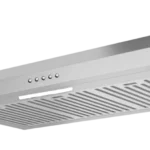 بولم - شفاط كاست أستيل 90 سم قوة 480م3/الساعة - تحكم بازرار - تكنولوجيا إيطالية - CSLUX-90SS