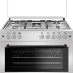 ماستر جاز - فرن غاز كامل - 5 شعلات – 90 سم – إشعال ذاتي شبك خفيف عريض – تركي : Mgf9s50g2-tims