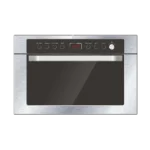 كتشن لاين - ميكرويف بلت إن 34 لتر قوة الميكرويف: 900 واط قوة الشواية: 1000 واط 10 مستويات طاقة 9 قوائم طهي - D90D34ESXLQRII-YA