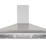 هيونداي - شفاط جداري هرمي فلاتر شرائح بافل استيل قويه جدا سهلة التنظيف ومعمره تجمیع الزیوت مع صحن زيت اضافي للموطور موتور معدني تدفق الھواء يصل الي 1000م/3 - HY-04