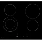 بولم - سطح بلت ان 4 شعلات كهرباء سيراميك منها منطقة مزدوجة تحكم لمس تكنولوجيا ايطالية 60 سم - EVC604T