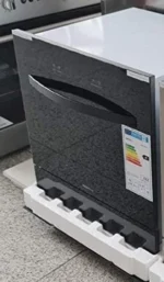 ⁦غسالة أواني بلت ان مدمجة MASTERgas ماستر جاز - أسود - 7 برامج - 2 رفوف - نظام تعقيم بالآزون - مروحة للتجفيف - MGDWIB/G⁩ - الصورة ⁦2⁩