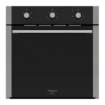 كيتشن لاين - فرن كهرباء 6 وظائف 60سم (مع مروحة) - كريستال أسود فريم استيل جانبي - القدرة بالوات 2400 وات - FE6V063AGD.V00