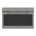 كيتشن لاين - فرن غاز / شواية كهرباء 90سم (مع مروحة) - تايمر عادي - القدرة بالوات 2500 وات - FGE9V043AXD.P00