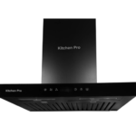 كيتشن برو - شفاط مسطح (حرف T)- اسود – 60 سم قوة شفط 1000 – شاشة ديجيتال - AAS-6307D