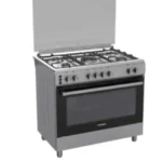 فرن غاز هيونداي 90*60 سم – 5 عيون – ستيل HY_TFG90SB