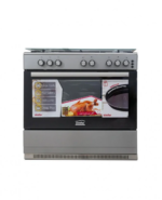 ⁦سيمفر - فرن 5 عيون غاز ، اشعال ذاتي، شواية - 60*90 سم تركي F9502SGWHM-SMF01⁩ - الصورة ⁦3⁩