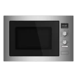 كتشن لاين - ميكرويف بلت إن 34 لتر - قوة الميكرويف: 1000 واط - قوة الشواية: 1100 واط - 5 مستويات طاقة - 10 قوائم طهي – KL-AC034B8S